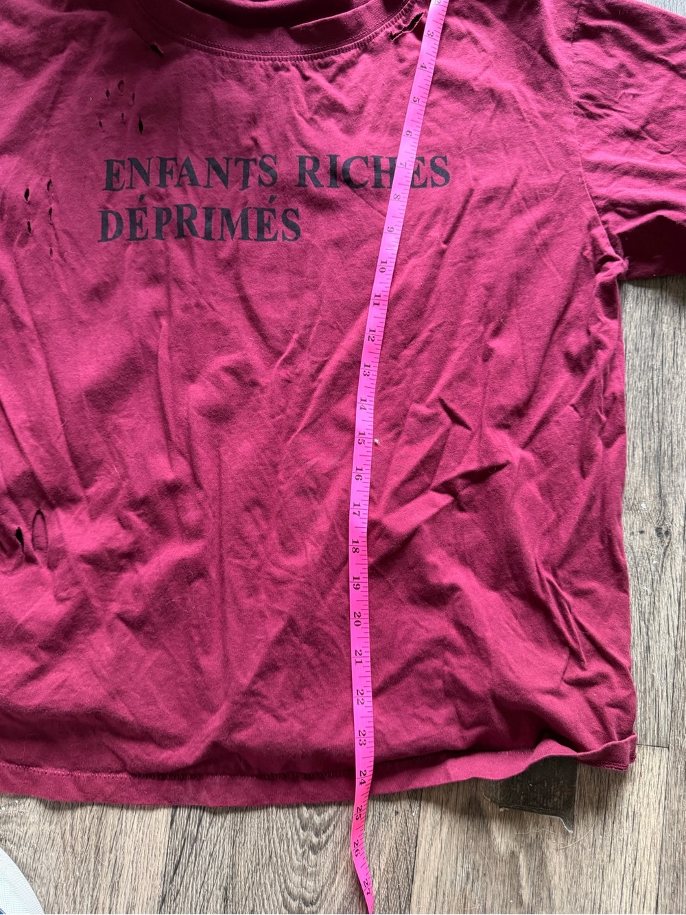 ENFANTS RICHES DÉPRIMÉS tshirt - Picture 4 of 4